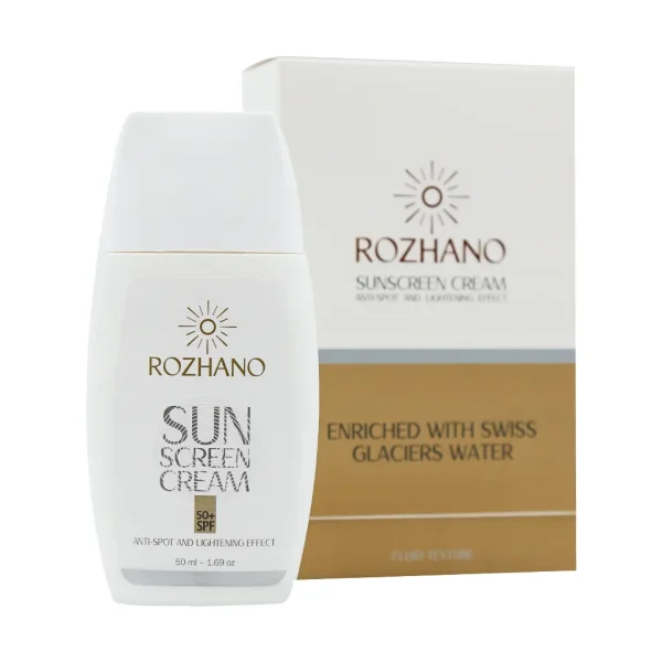 کرم ضد آفتاب و ضد لک SPF50 روژانو 50 میل